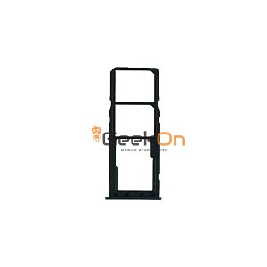 Υποδοχή κάρτας Dual Sim / Dual Sim Tray για Samsung Galaxy M20 M205 Black