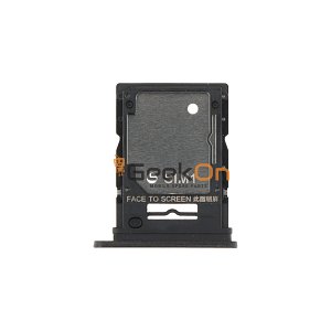 Υποδοχή κάρτας Dual Sim / Dual Sim Tray για Xiaomi Redmi Note 14 4G Midnight Black