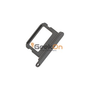 Υποδοχή κάρτας Sim / Sim Tray για iPhone 16 / 16 Plus Black