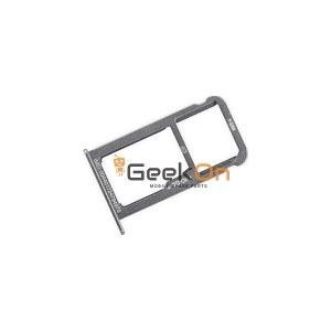 Υποδοχή κάρτας SIM και SD Tray για Huawei P9 Ασημί