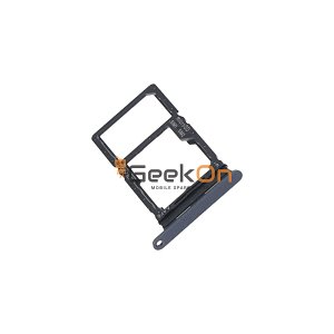 Υποδοχή κάρτας Dual Sim / Dual Sim Tray για Samsung Galaxy A16 A165 Black