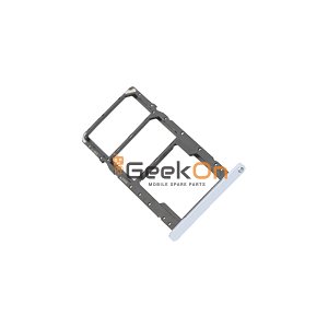 Υποδοχή κάρτας Dual Sim / Dual Sim Tray για Samsung Galaxy A06 A065 White