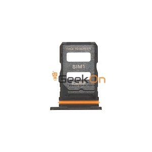 Υποδοχή κάρτας Dual Sim / Dual Sim Tray για Xiaomi Poco X7 Pro Black