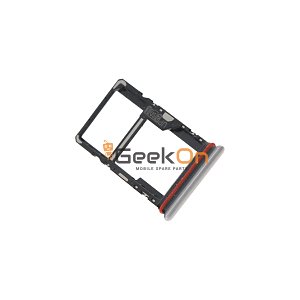Υποδοχή κάρτας Dual Sim / Dual Sim Tray Για Motorola Moto G51 5G XT2171 Silver