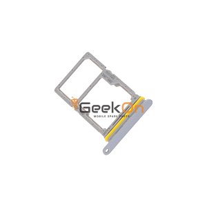 Υποδοχή κάρτας Dual Sim / Dual Sim Tray Για Samsung Galaxy A17 4G A175 Gray