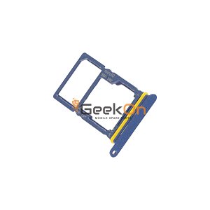 Υποδοχή κάρτας Dual Sim / Dual Sim Tray Για Samsung Galaxy A17 5G A176 Blue