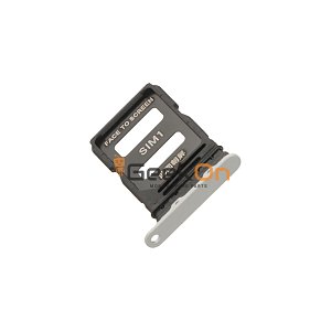Υποδοχή κάρτας Dual Sim / Dual Sim Tray Για Xiaomi 15 5G White
