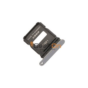 Υποδοχή κάρτας Dual Sim / Dual Sim Tray Για Xiaomi 17 5G Black