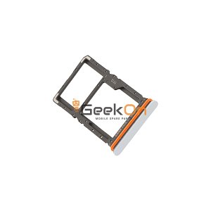 Υποδοχή κάρτας Dual Sim / Dual Sim Tray Για Xiaomi Poco M7 4G Silver