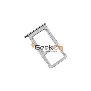 Υποδοχή κάρτας SIM και SD Tray για Huawei Honor 9 Lite Ασημί