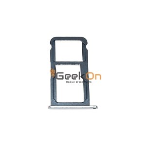 Υποδοχή κάρτας SIM και SD Tray για Huawei Honor 8 Lite Ασημί