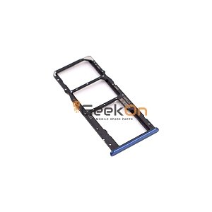 Υποδοχή κάρτας SIM και SD Tray για Huawei Y7 2018 Μπλε
