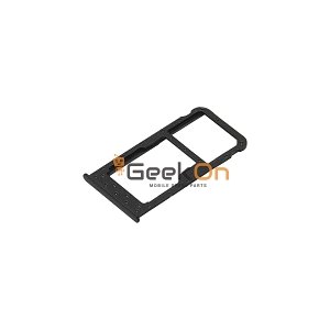 Υποδοχή κάρτας SIM και SD Tray για Huawei P Smart Μαύρο