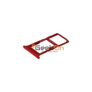 Υποδοχή κάρτας SIM και SD Tray για Huawei P Smart Z Κόκκινο