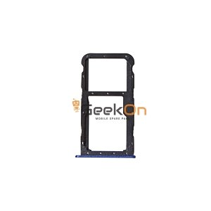 Υποδοχή κάρτας SIM και SD Tray για Huawei Honor 7X Μπλε