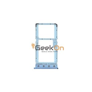 Υποδοχή κάρτας SIM και SD Tray για Xiaomi Redmi 6 / 6A Dual Sim Μπλε