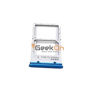 Υποδοχή κάρτας SIM και SD Tray για Xiaomi Mi 9T Pro Μπλε