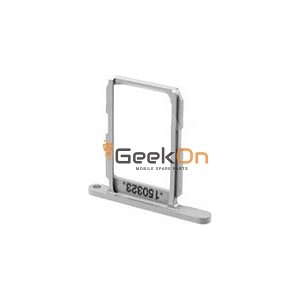 Υποδοχή κάρτας SIM και SD Tray για Samsung Galaxy S6 G920 Λευκό