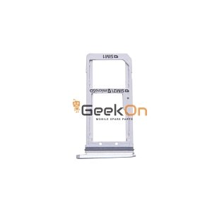 Υποδοχή κάρτας Dual SIM για Samsung Galaxy S7 G930 Λευκό