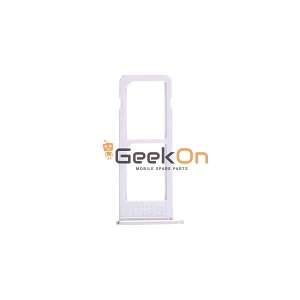 Υποδοχή κάρτας Dual SIM για Samsung Galaxy S6 Edge Plus G928 Λευκό