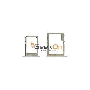 Υποδοχή κάρτας Dual SIM για Samsung Galaxy A3 A300F Λευκό