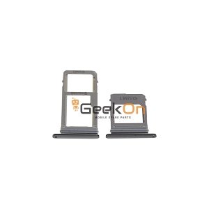 Υποδοχή κάρτας Dual SIM για Samsung Galaxy A7 2017 A720 Μαύρο