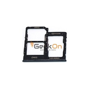 Υποδοχή κάρτας Dual SIM για Samsung Galaxy A40 A405 Μαύρο