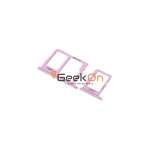 Υποδοχή κάρτας Dual SIM για Samsung Galaxy J6 Plus 2018 J610F Ροζ