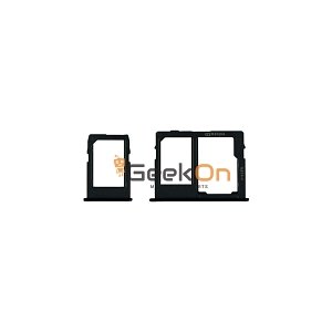 Υποδοχή κάρτας Dual SIM για Samsung Galaxy J4 Plus J415 Μαύρο