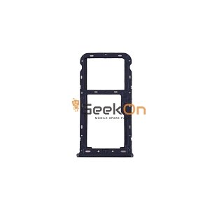 Υποδοχή κάρτας Dual SIM και SD Tray Για Meizu M6T Μαύρο
