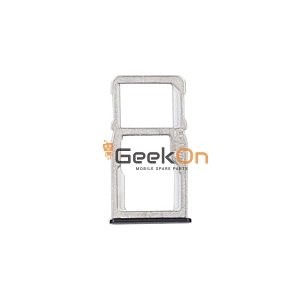 Υποδοχή κάρτας Dual SIM και SD Tray Για Meizu M6 Note Μαύρο