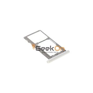 Υποδοχή κάρτας Single SIM και SD Tray Για Meizu M2 Note Λευκό