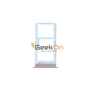 Υποδοχή κάρτας Dual SIM και κάρτας Micro-SD Μαύρο για Xiaomi Mi 9 Lite Χρυσό