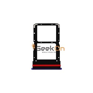 Υποδοχή κάρτας Dual SIM για Xiaomi Mi 10 Lite Μώβ