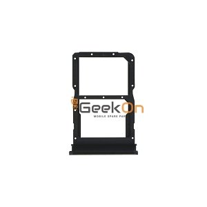 Υποδοχή κάρτας SIM και κάρτας Micro-SD  για Huawei P Smart 2020 Μαύρο
