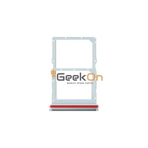 Υποδοχή κάρτας Dual SIM και κάρτας Micro-SD για Huawei P40 Lite 5G Ασημένιο