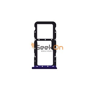 Υποδοχή κάρτας Dual SIM και κάρτας Micro SD Μαύρο για Xiaomi 10T Lite  Μωβ