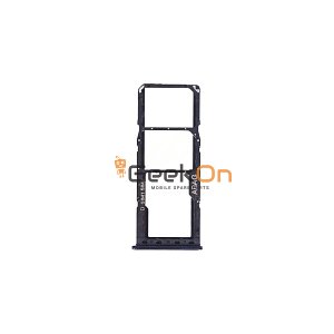 Υποδοχή Διπλής Κάρτας Sim και SD Card / Dual Sim Tray and SD Card για Samsung Galaxy A21s A217 Μαύρο