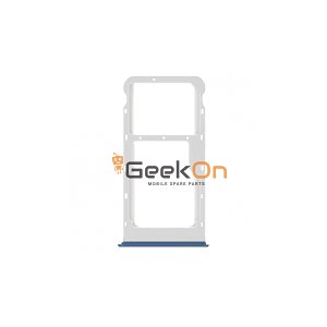 Υποδοχή κάρτας Dual Sim και SD Card / Dual Sim Tray and SD Card για Honor 9N / 9i Sapphire Blue