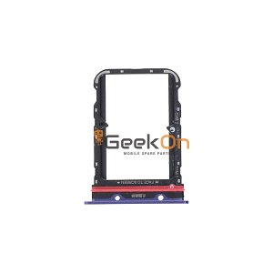 Υποδοχή κάρτας Dual Sim / Dual Sim Tray για Xiaomi Mi Note 10 Lite Nebula Purple
