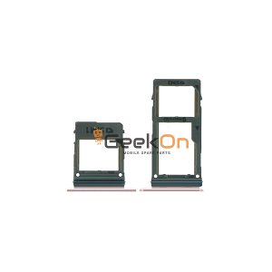 Υποδοχή κάρτας Dual SIM / Dual Sim Tray για Samsung Galaxy A8 Plus 2018 A730 Μπλέ