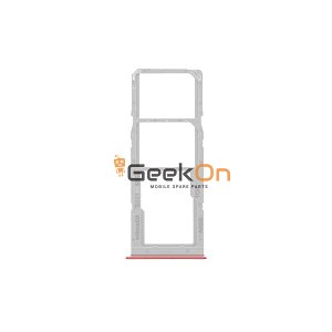 Υποδοχή κάρτας Dual SIM και Micro SD / Dual Sim Tray and SD Card για Samsung Galaxy A71 A715 Prism Crush Pink