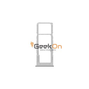 Υποδοχή κάρτας Dual SIM και Micro SD / Dual Sim Tray and SD Card για Samsung Galaxy A22 A225 Λευκό