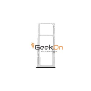 Υποδοχή κάρτας Dual SIM και Micro SD / Dual Sim Tray and SD Card για Samsung Galaxy M21 M215 Raven Black