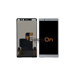 Οθόνη LCD και Μηχανισμός Αφης Για Sony Xperia XZ2 Compact H8314 Λευκό