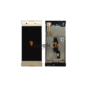 Οθόνη LCD και Μηχανισμός Αφης Με Πλαίσιο Για Sony Xperia XA1 G3121 Χρυσαφί