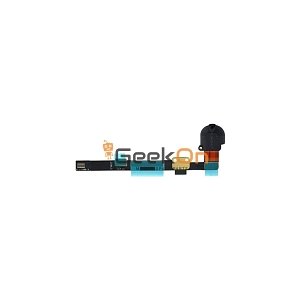Καλωδιοταινία Βύσματος Ακουστικών / Audio Jack Flex για iPad Mini 2 / Mini 3 A1599 / A1600 / A1489 / A1490 / A1491 Μαύρο