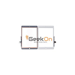 Μηχανισμός Αφής / Touch Screen Apple iPad 10.2 9th Gen 2021 A2602 / A2603 / A2604 Λευκό