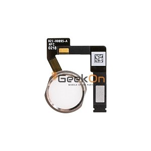 Καλωδιοταινία Κεντρικού Κουμπιού / Home Button Flex για iPad Air 3 A2153 / A2123 / A2154 / A2152 Λευκό