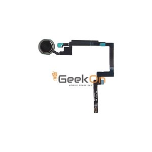 Καλωδιοταινία Κεντρικού Κουμπιού με Δαχτυλικό Αποτύπωμα / Home Button Fingerprint Flex για iPad Mini 3 A1599 / A1600 Μαύρο